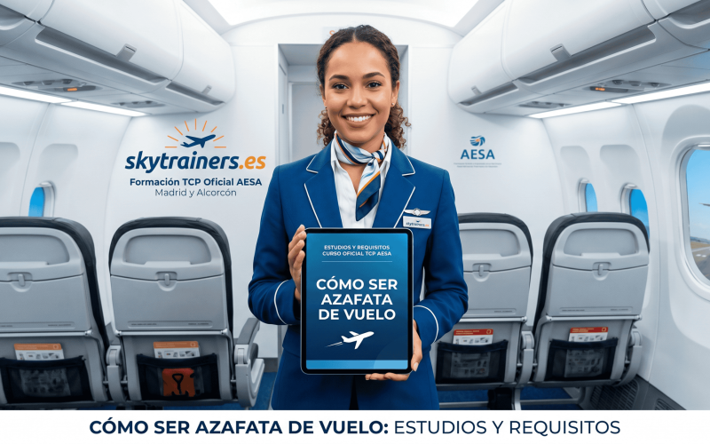 estudios azafata de vuelo